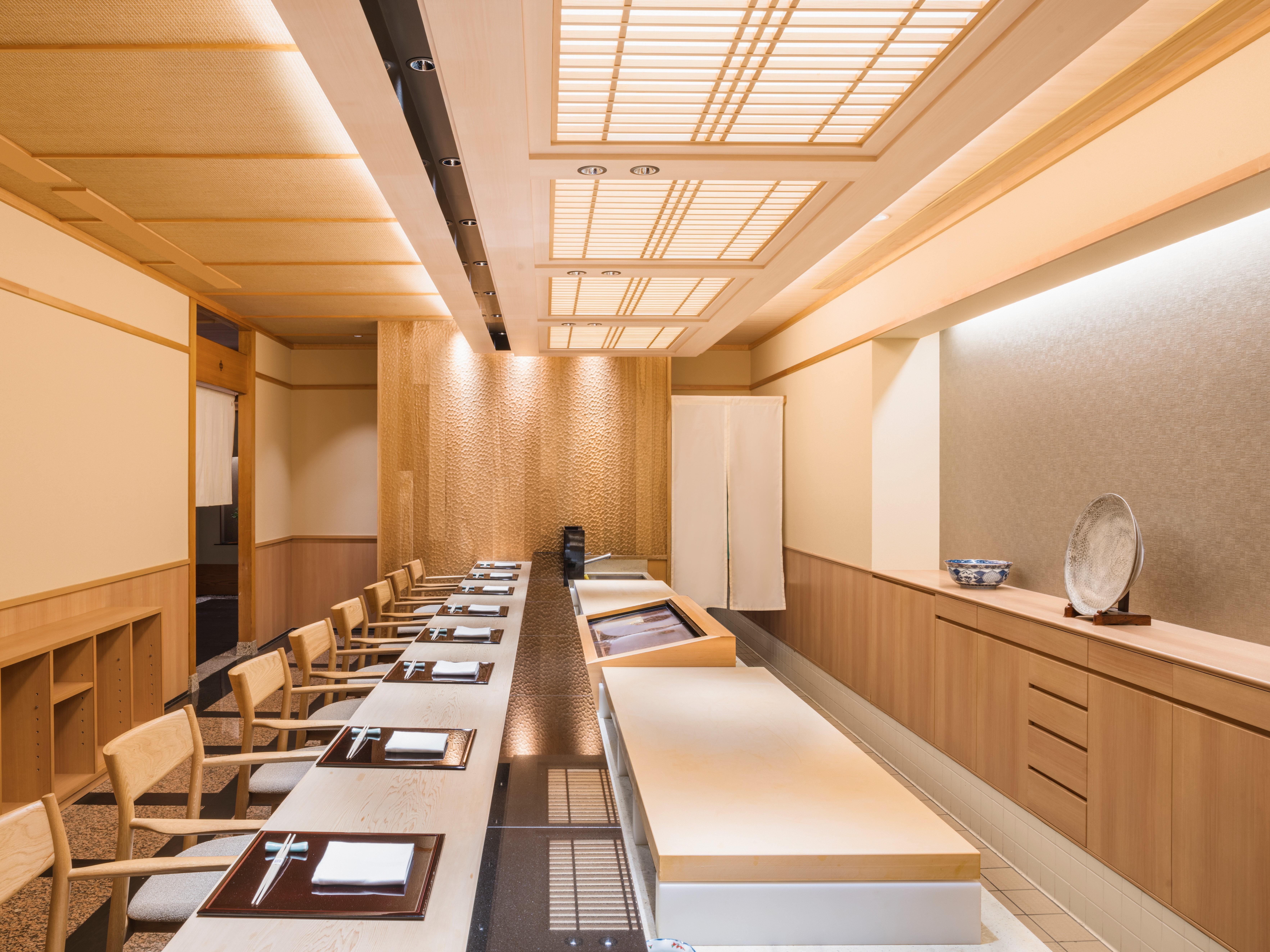 Swissotel Nankai Osaka Exteriör bild Interior of a restaurant